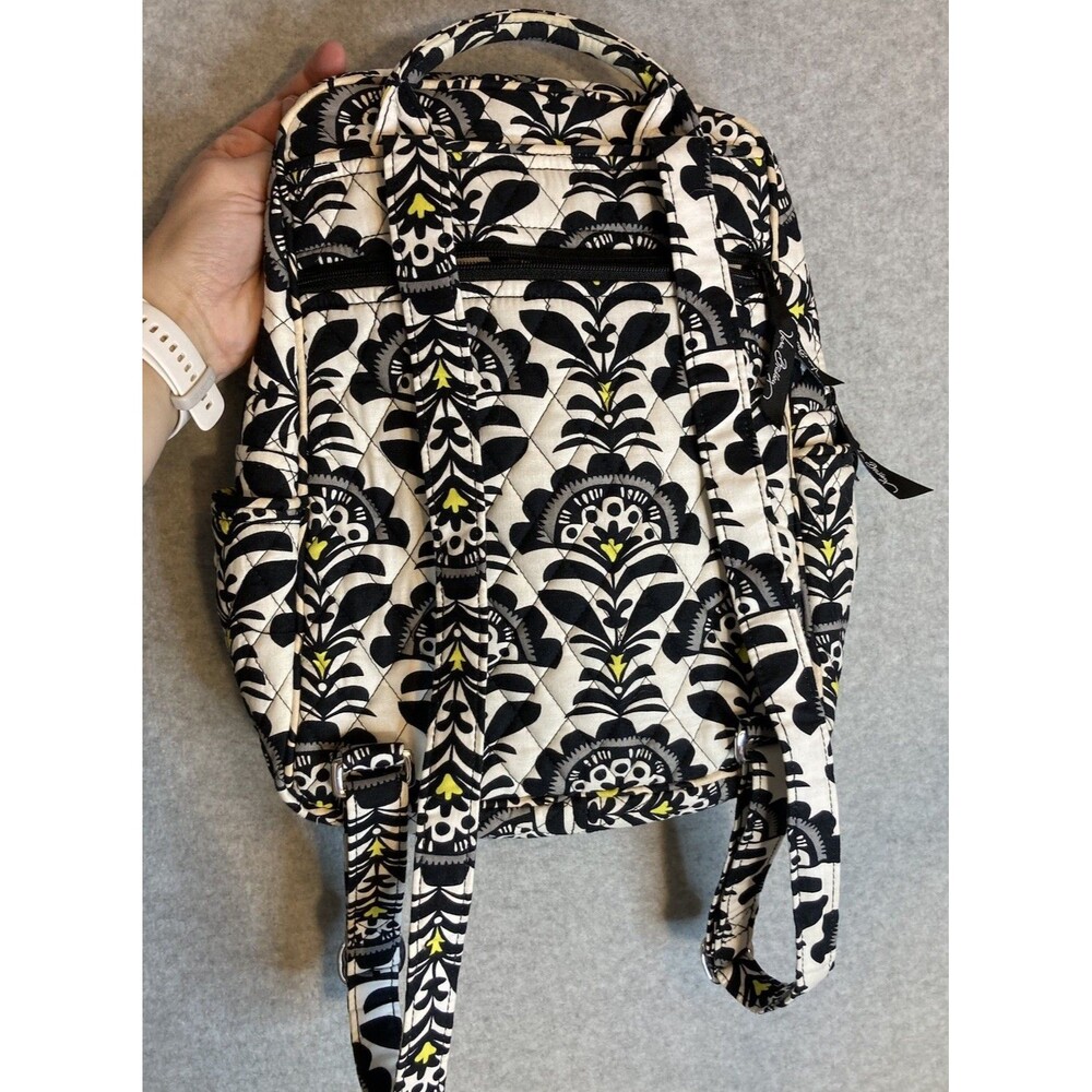 Vera Bradley Mini Backpack Fanfare Signature Retired Spring Boho Festival Travel - Picture 3 of 14